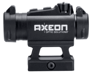 Axeon MDSR1 2 MOA Micro Red Dot Sight features sun shade caps